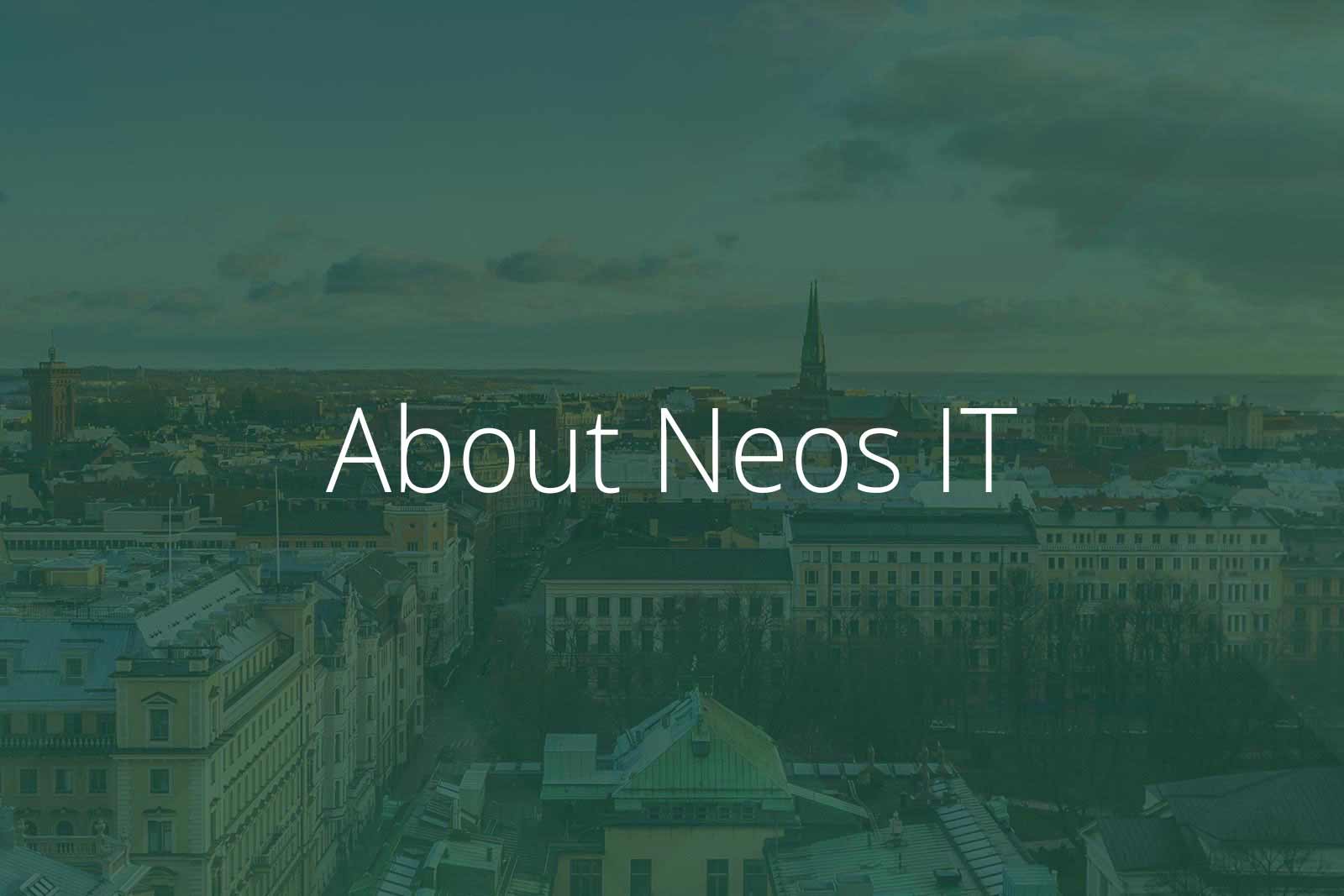 About Neos IT Services, Image Helsinki