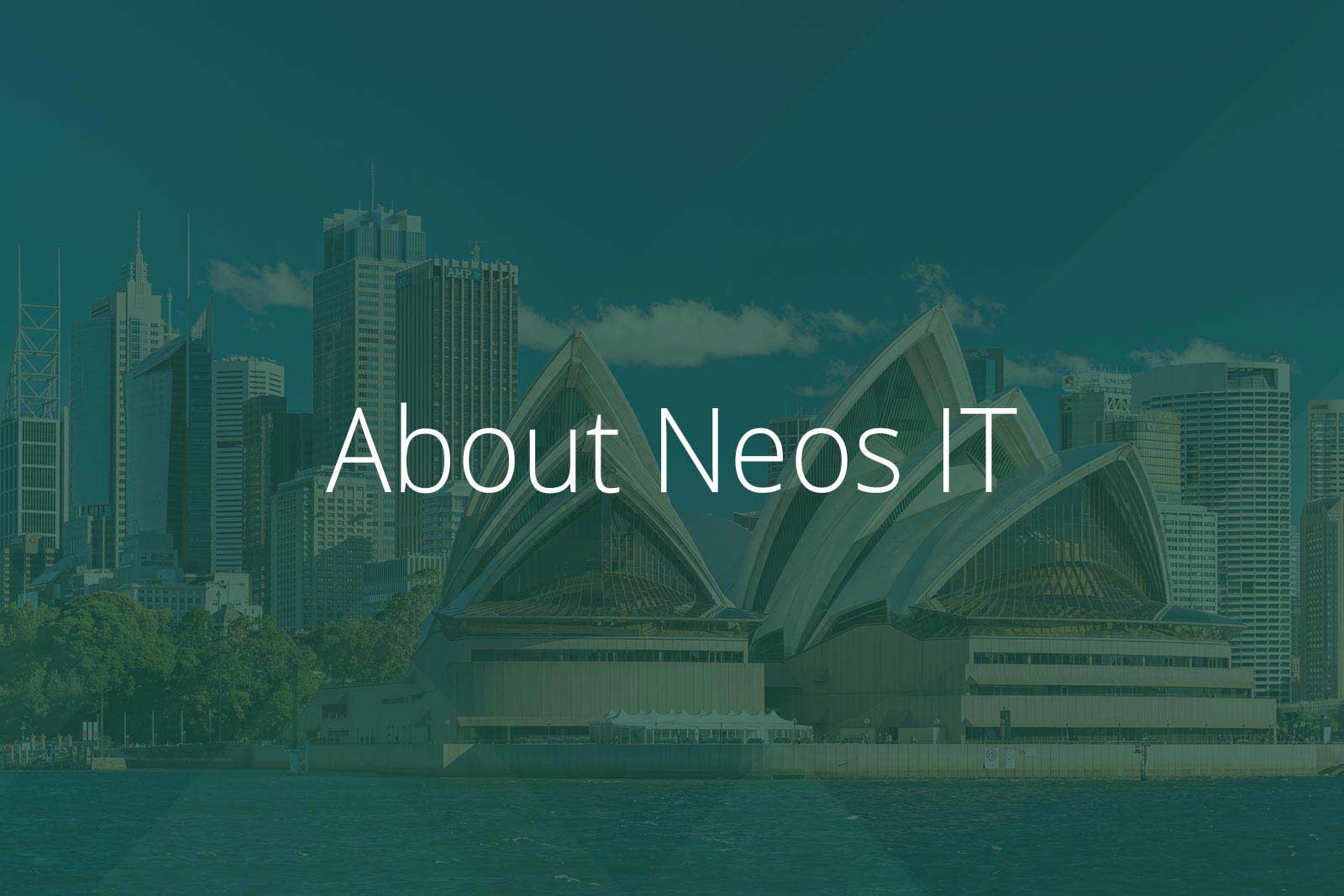 About Neos IT Services, Image Sydney