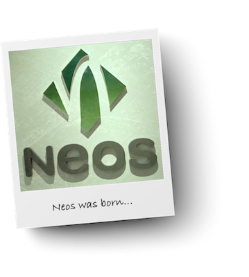Neos IT Services logo abstract